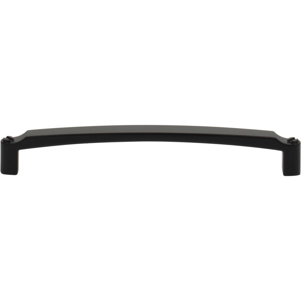 Top Knobs TK3173BLK Haddonfield Pull 6 5/16" Center to Center in Flat Black